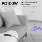 Verilux® USB C Extension Cable, 9.8ft/3M USB Type C Male to Female Cable Support 100W PD Fast Charging, 10Gbps Data Transfer, 4K@60Hz HD Video Output Compatible with iPad Pro, MacBook Pro