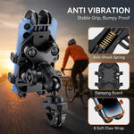 ZORBES® Motorcycle Phone Mount with Dual Vibration Dampener