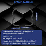ZORBES® Propeller Guards for DJl Neo 2 Drone, Anti-Collision Drone Propeller Bumper Cover, Lightweight TPE Protective Guards Snap-on Shockproof Frame Bumper Guards