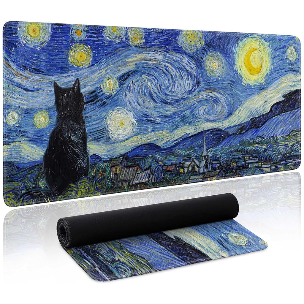 ZORBES® Extra Large Mouse Pad 30x80cm, Cartoon Fashion Printed Desk Mat, Extended Keyboard Pad with Smooth Surface & Anti-Slip Rubber Base, Cute Desktop Mat for Office, Gaming, and Home Decor