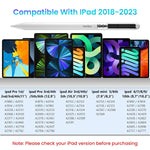 Verilux Stylus Pen for iPad with LED Power Display and USB C Charging | 10 Hour Use