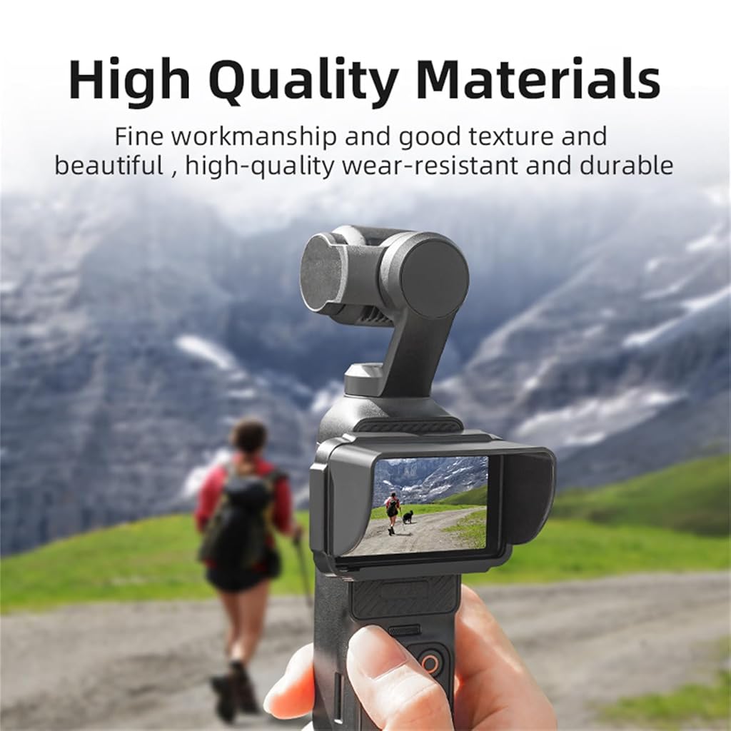 ZORBES® Sun Shade for DJI Osmo Pocket 3, Light Weight Screen Sunshade Hood Cover Anti-Glare Handheld Gimbal Camera Accessories