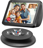 ZORBES® Echo Show Stand for Echo Show 5 Gen 1/Gen 2, Universal Adjustable Echo Show Magnet Anti-Slip Base 360 Degree Free Rotation Desk Holder for Echo Show 5 Gen 1/Gen 2