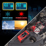 Verilux Car Battery Charger for 12V and 24V Batteries featuring 7 Segment Charging | Intelligent Automatic Repair and Test