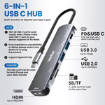 Verilux USB C HUB-6 IN 1 HC-74C