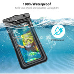 ZORBES® Waterproof Phone Case with Lanyard for Universal Phone Pouch 7.2'' for iPhone 13 Pro Max 13 Mini 12 11 Pro Max Xs Max XR X 8 7 6S,