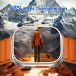 ZORBES® 2 Pack Tempered Glass Screen Protector with Auto-alignment Installation Frame Compatible with Apple Watch Ultra 2 / Ultra 49mm, Waterproof HD Film