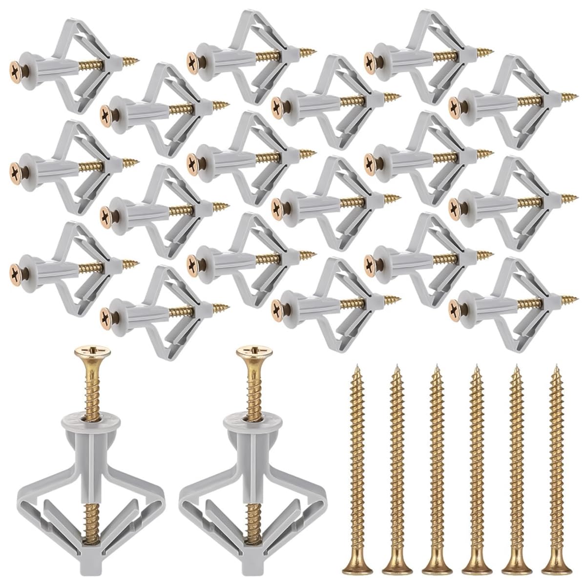Serplex 50-Piece Drywall Anchor Kit