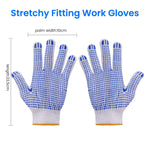 Serplex 12-Pair PVC-Dot Work Gloves