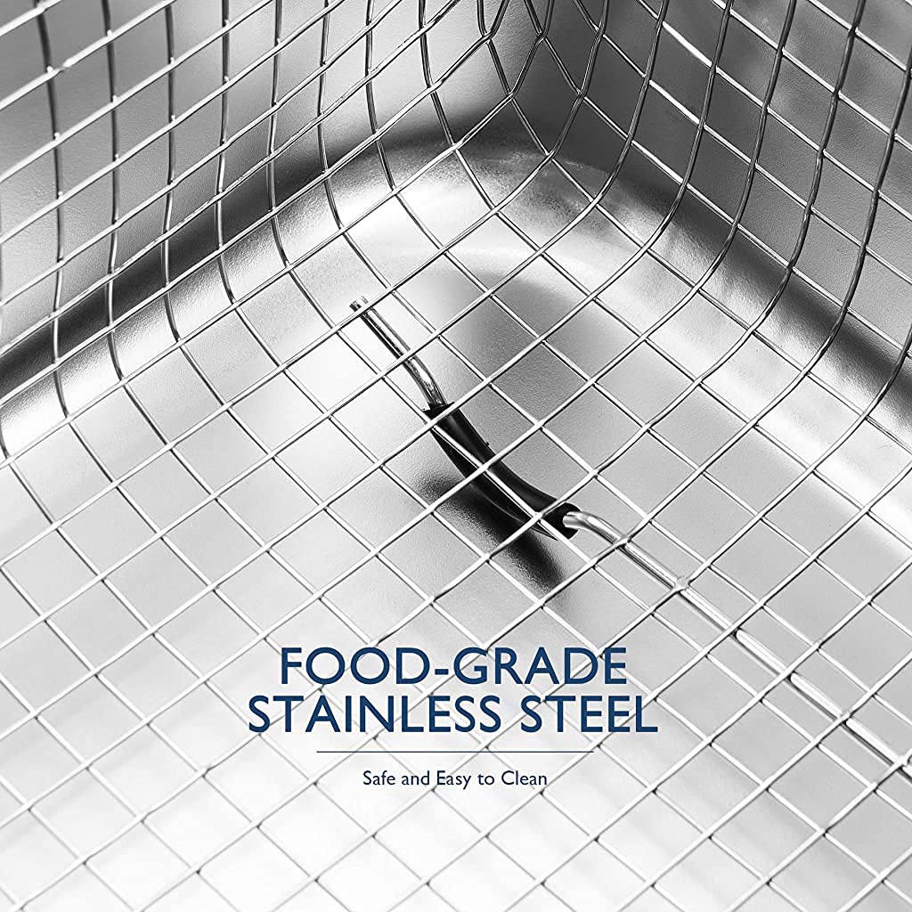 Verilux Ultrasonic Cleaner for Jewelry and Dentures with Digital Timer and 1.3L Stainless Steel Tank