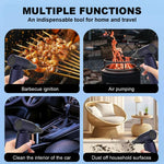 Verilux® Electric Air Blower USB Cordless Air Blower Strong Turbo Motor 80000Rpm Mini Air Blower Multifunctional Outdoor USB Fan Car Interior Air Blower Machine Blower Air Blower Cleaner for Home Car