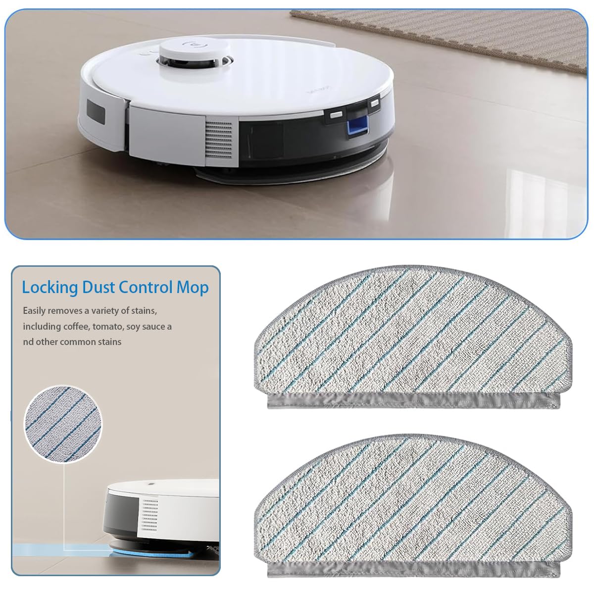 Trayne Staubsauger-Ersatzteil-Set für Ecovacs für Deebot N20/N20 Plus Trayne Staubsauger-Ersatzteil-Set für Ecovacs für Deebot N20/N20 Plus