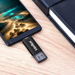 Verilux Pendrive 64GB Flash Drive with USB 3.0 and Type C Dual Interface for Laptop | OTG Data Transfer