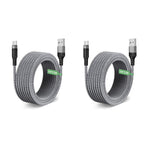 Verilux Type C Charging Cable 10ft 62W PD Fast Charge with Nylon Braid | 480Mbps Data Transfer