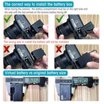 ZORBES® ACK-E10 Continuous Power Supply LP-E10 Camera Dummy Battery