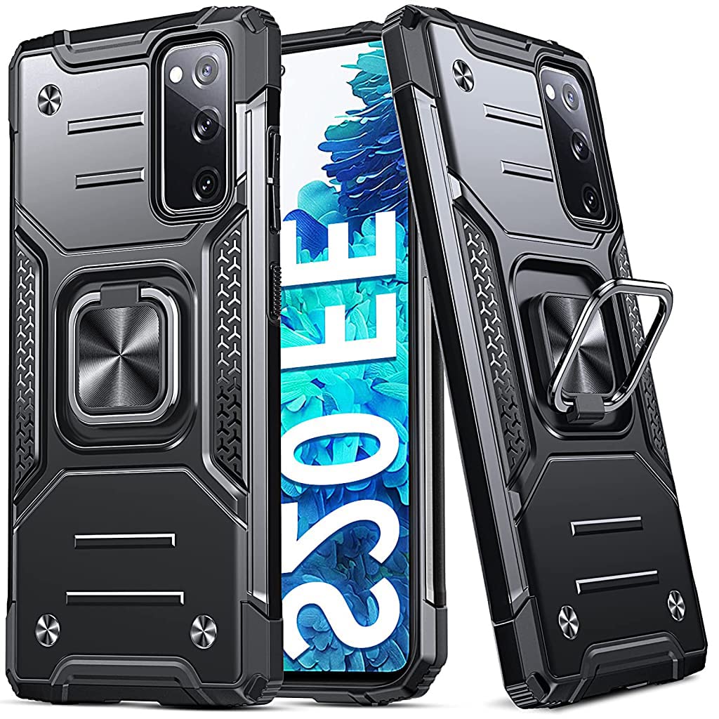 ZORBES® for Samsung Galaxy S20 FE 5G Back Cover with Rotatable Phone Ring Buckle Stand Design, TPU Shockproof Protective s20fe Cover Case for Samsung Galaxy Samsung s20 fe 5g Back Cover case FE