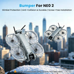 ZORBES® ZORBES® Bumper Guard Gimbal Protectorfor DJI Neo 2, Anti-Collision ABS Frame with Shock Absorption, Drone Gimbal Lens Camera Anti-Collision Protection Bar Compatible with DJI Neo 2 Fly More Combo