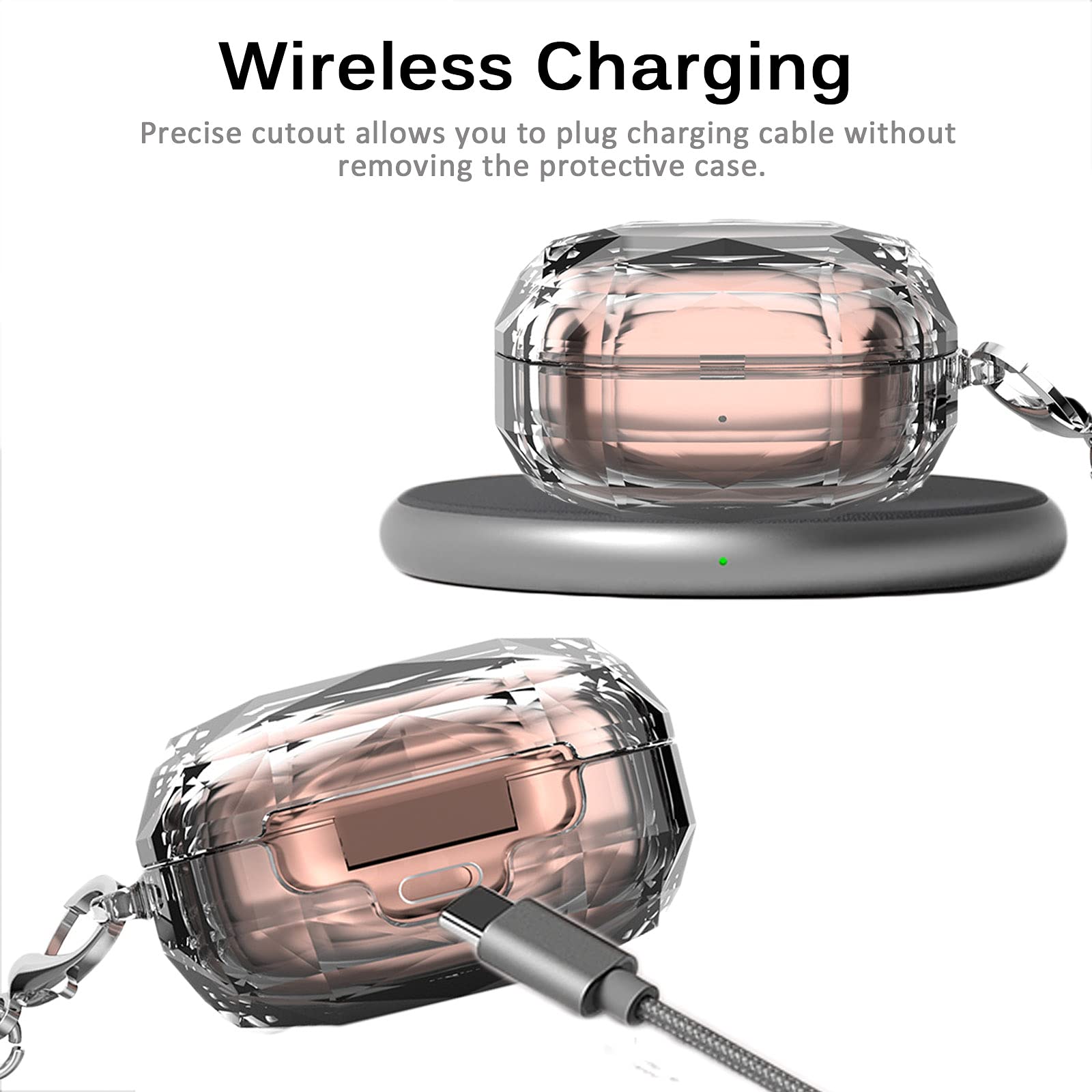 Charging Cable Galaxy Buds Live Charging Case ZORBES® Fashion Hard