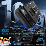 ZORBES® Phone Case for Google Pixel 9 Sleek Magnetic Phone Case with Kickstand Phone Ring Compatible with Magnetic Phone Holder Shockproof Phone Case for Google Pixel 9, Google Pixel 9 Pro