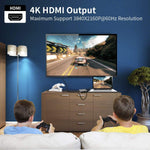 Verilux USB C to HDMI Adapter with Dual HDMI Ports 4K 60Hz for MacBook Pro Air and Dell XPS