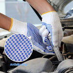 Serplex 12-Pair PVC-Dot Work Gloves