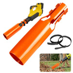 Serplex® Leaf Blower Air Booster, Air Flow Booster for Blower, Turbo Nozzle Extension Boosts Universal Cordless High-Flow Airs Boost Attachment, Speed & Power for Yard, Lawn, and Driveway Cleanup