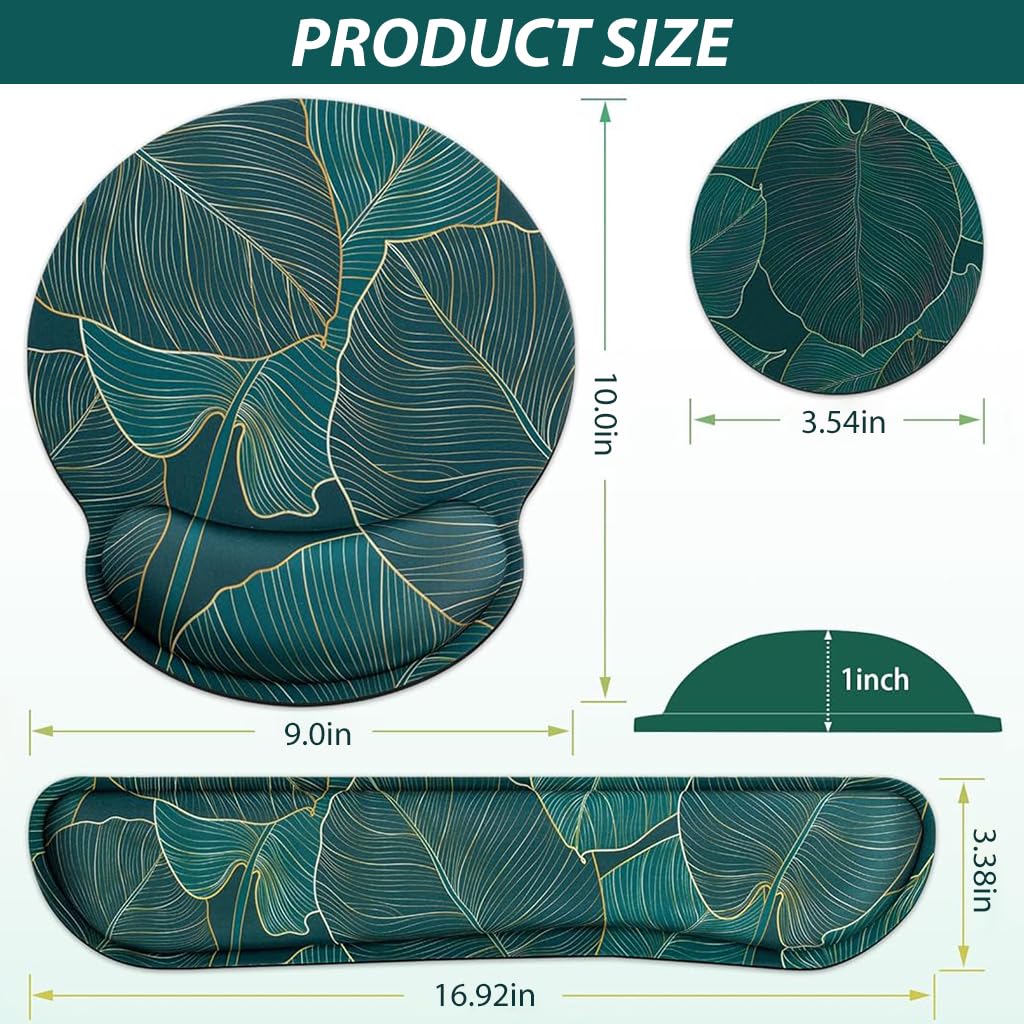 ZORBES 3-Piece Mouse Pad Set for Gaming
