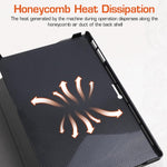 ZORBES® Tablet Cover for Surface Pro 9 Protective Surface Pro 9 PU Leather Case 2 in 1 Surface Pro 9 Table Case with Anti-Slip Lining & Stylus Pen Desing Fashion Embossing Cover for Surface Pro 9