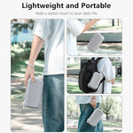 ZORBES® Carrying Case Compatible with DJI OSMO Mobile 7/7P, EVA Storage Bag Zipper Accessories Bag Anti-Scratch Protective Travel Case with 6 Custom-Molded Compartments & Mesh Pocket