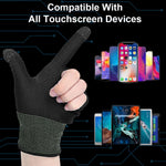 ZORBES® 2PCS Gaming Finger Gloves