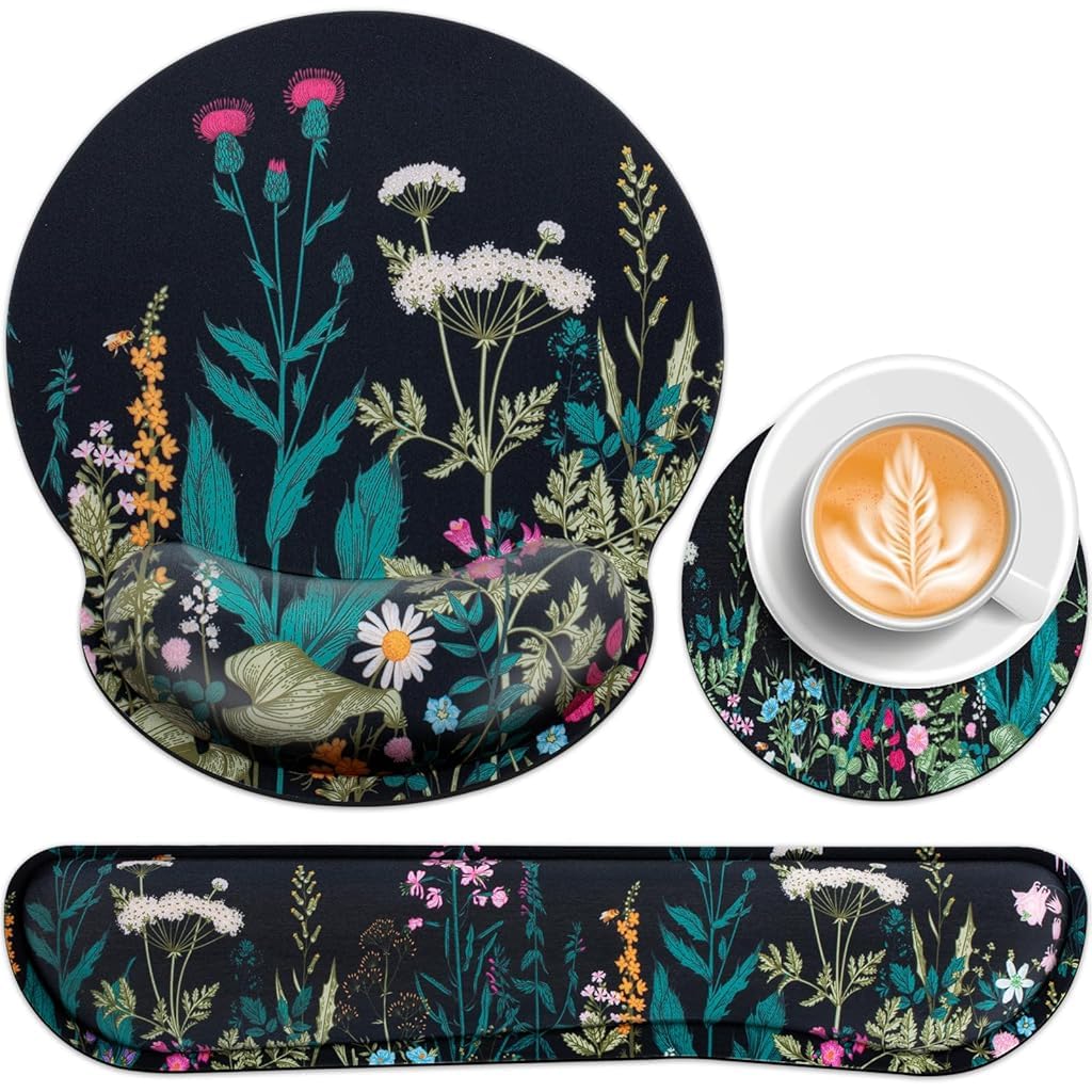 ZORBES® 3-in-1 Mouse Mat Set