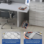 ZORBES® Carrying Case for SSD Storage Bag for SanDisk 500GB 1TB 2TB Shock-Proof EVA Waterproof Accessories Grey 2PCS No SSD Included