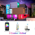 Verilux® 10M Smart WiFi LED Strip Lights, Remote APP Control Lighting Strips, Music Sync Color Changing, Plug and Play for Bedroom, Kitchen, TV, Party, Compatible with Google Assistant, IFTTT