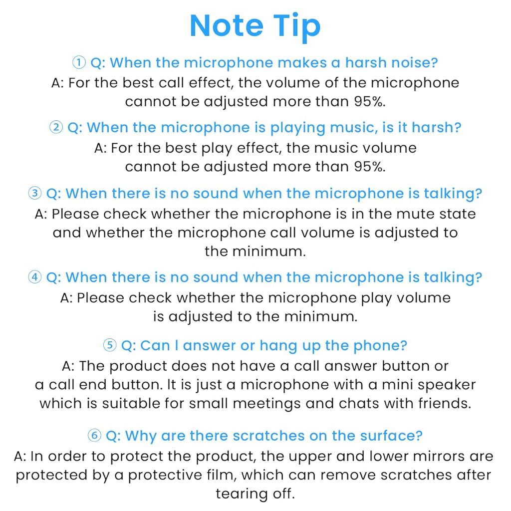 ZORBES® Omnidirectional Conference Speaker with Mic 360° Voice Pickup USB Speaker and Microphone for Conference USB C Plug and Play Noise Reduction Echo Cancellation Microphone Conference