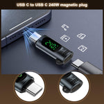 Verilux Type C Adapter for MacBook and USB C Devices with 240W PD and Digital Display | 80Gbps Data Transfer