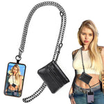 ZORBES® Clip and Go Strap for Phone with Wallet Crossbody,