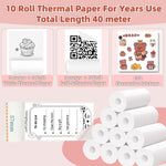 Zeitel® N1 Mini Bluetooth Thermal Printer Pink