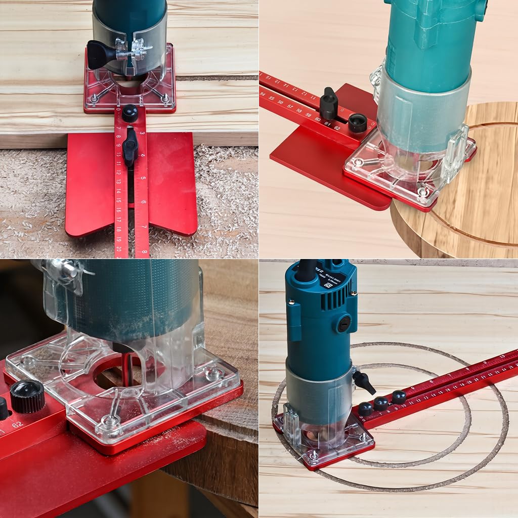 Serplex 4-in-1 Router Circle Cutting Jig