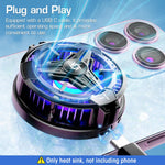 ZORBES® Led Phone Cooler Gaming Fan T2 Plus