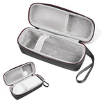 ZORBES® Carrying Case for Anker Soundcore Motion 100 Bluetooth Speaker, Anti-Scratch EVA Hard Shell Carrying Case Plush Lining Design Travel Carrying Case with Lanyard, 21.5x7.5x8.5cm, Only case