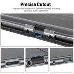 ZORBES® Transparent Protective Grip Case Compatible with 2025 Nintendo Switch 2, Anti-Scratch, Hard PC Cover for Nintendo Switch 2 Console & Joy-Cons, Clear