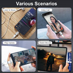 Verilux Light ning to Type C Converter for iPhone 16 15 with DAC Chip and Aluminum Alloy Shell