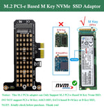 Verilux NVMe Adapter Card for M.2 PCIe 4.0 x1 SSD 2230–2280 | Supports x4 x8 x16 Slots