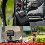 ZORBES® Carry Case for Insta360 Ace/Ace Pro Action Camera EVA Hard Case Anti-Scratch Insta360 Ace/Ace Pro Carry Case with Carabiner Dual Zipper Protective Carry Case Compatible with Mount Attachment