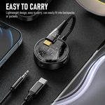Verilux Type C to 3.5mm Jack Audio Adapter with PD Fast Charging for Galaxy S22 S21 | 2 in 1 Game Sound Card