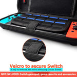 ZORBES® Carrying Case for Switch Gamepad Organizer Bag