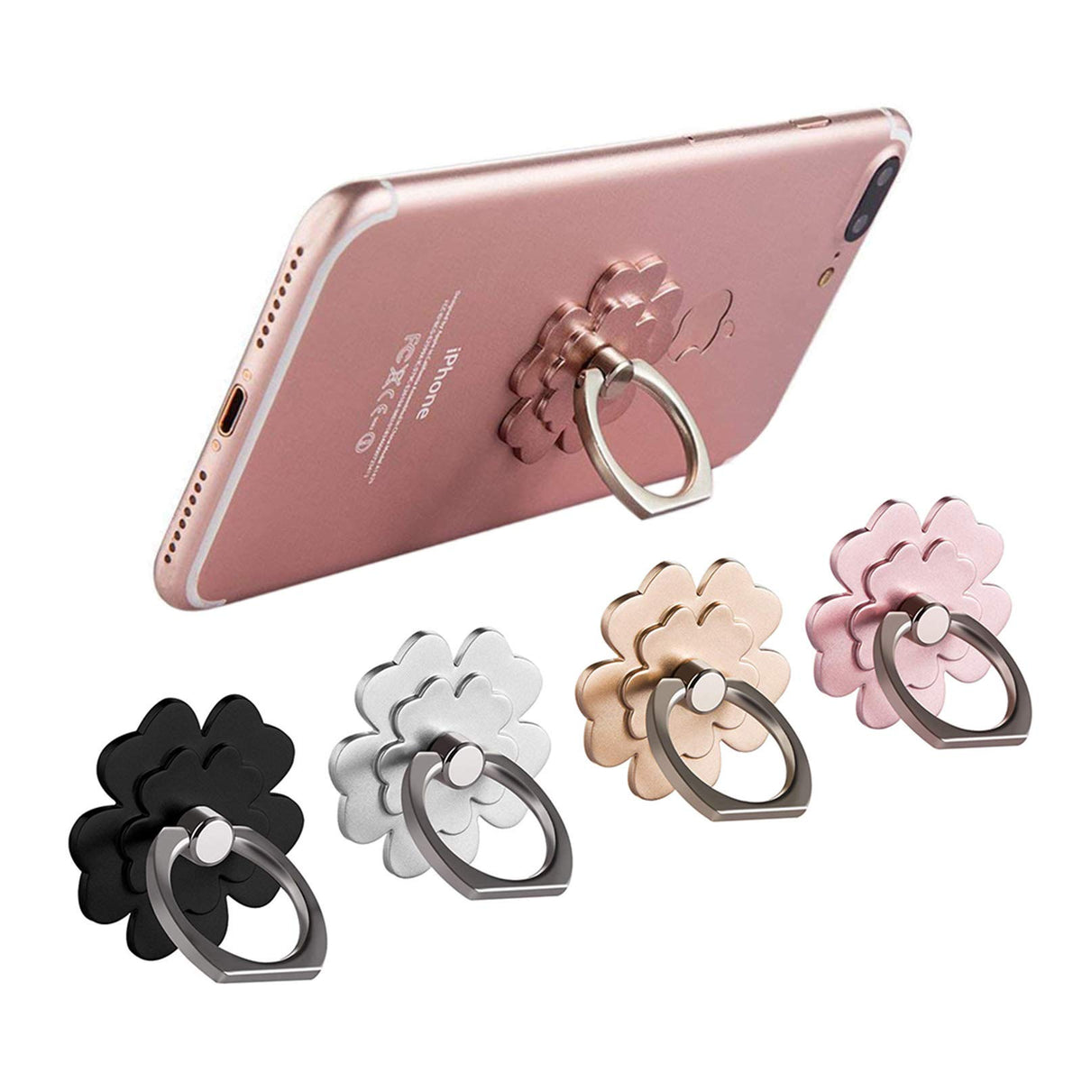 ZORBES® Cell Phone Ring Stand Finger Ring Holder 360 Rotation Phone Holder Grip