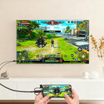 Verilux 3 in 1 USB to HDMI Cable for iPhone and Android 2M 2K@60Hz | Plug and Play Screen Mirroring