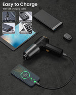 Verilux Compressed Air Duster for Computer and Car Cleaning with 16000Pa 120W Power | Cordless Handheld Vacuum Featuring Multi Nozzles