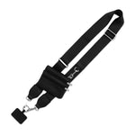 ZORBES® Phone Strap with Zippered Pouch, Clip and Go Strap for Phone with Wallet Crossbody, Fashion 2 in 1 Phone Sling Bag Multi Purpose Phone Sling Travel Cash Bag Beach Wear Accessory Bag